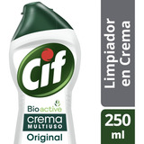 Limpiador Cif Bioactive En Crema Original X 250 Ml