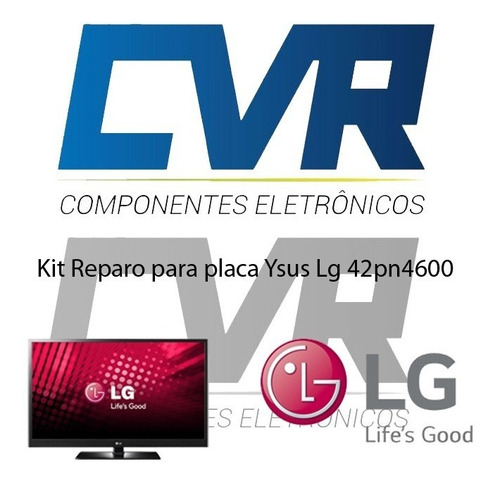 Kit Reparo Ysus LG 42pn4600 + 2x Sf20d400sd2