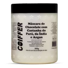 Máscara Chocolate Castanha Do Pará E Da Índia Coiffer 500g