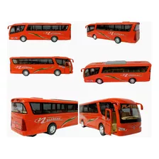 Bus Macarena, Escala 1:55, Con Impulso, 17cms Largo, Metal