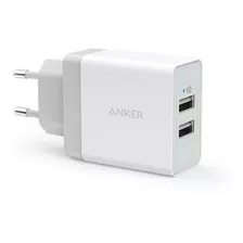  Carregador De Tomada Anker Powerport 2 Portas Usb 24w