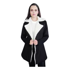 Sobretudo Parka Feminina Casaco Longo Max Forrado Inverno