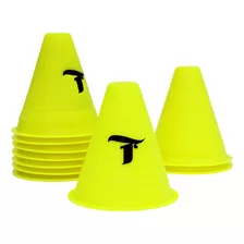 Cones Traxart ( Borracha Flexível ) - Amarelo Kit 10 Pc