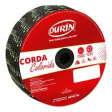 Corda Trançada Eco 12mmx73m Preto Durín