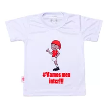 Camisa Infantil Internacional Mascote Oficial