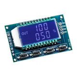 MÃ³dulo Gerador De Pwm Com Lcd 1hz A 150khz 3.3v A 30v C/nf