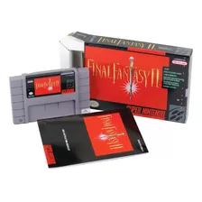 Final Fantasy Ii 2 Super Nintendo Snes Completo Duplo Idioma