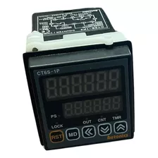 Contador Temporizador 6dígitos 100-240v 48x48mm Ct6s-1p4