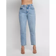 Pantalon Jeans Mom Corte Recto Devendi Denim Co.