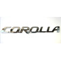 Emblema Corolla Insignia Toyota Letras Logotipo Adhesivo  Toyota Corolla
