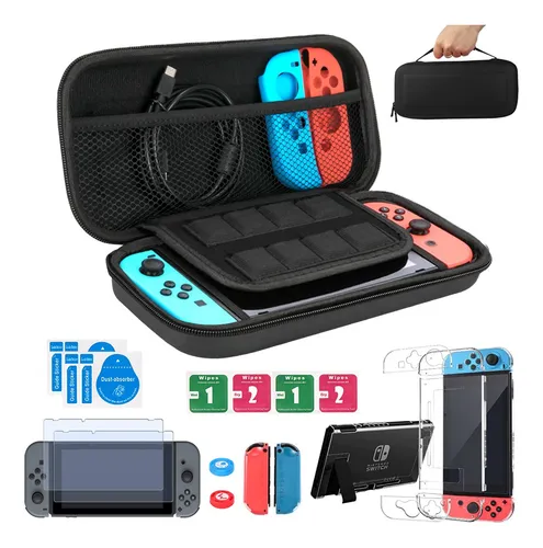 Fundas y estuches para consolas de juegos más vendidos de 2024: ¡Descubre el kit 17 en 1!