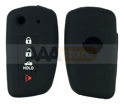 Funda Silicon Protector Llave Nissan Rogue  4 Botones Foto 4