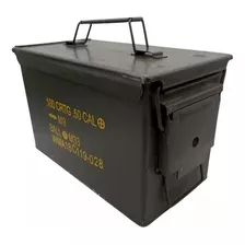 Caja U.s. Army Militar Metalica Mediana Hermetica