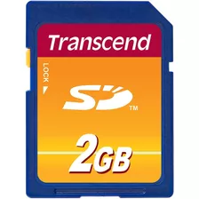 Tarjeta De Memoria Sd De 2 Gb | Universal / Transcend