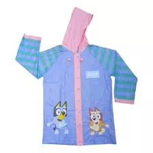 Piloto Infantil Para Lluvia Bluey Wabro Licencia Original