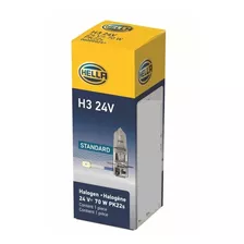 Lampada Farol H3 24v 70w Hella Original Standard