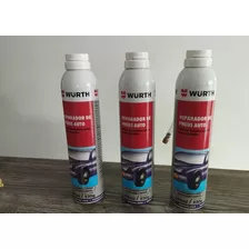 Spray Reparador De Pneu Furado Wurth Instantâneo Com 3 Unid