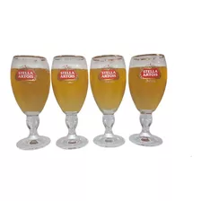 Copas En Cristal Cáliz Stella Artois X 4 Uds