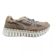 Zapatos Lobo Solo 4942 Mujer Piel Dama Tenis Ligero