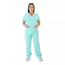 Kit 12 Pijama Hospitalar Scrub Conjunto Enfermagem 10