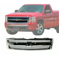 Parrilla Frontal Cromada Chevrolet Silverado 2007-2014 Lt Ls