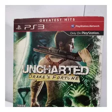 Uncharted Drakes Fortune Ps3 Mídia Física