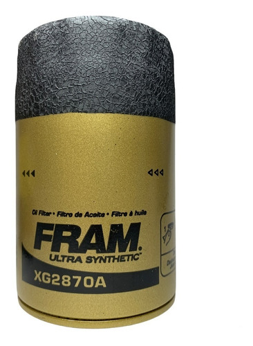 Filtro De Aceite Fram Para Aceite Sinttico Xg2870a Audi Vw  Foto 2