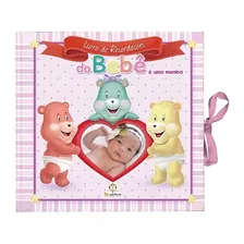 Álbum Do Bebê O Livro De Recordações - Para Menina Cor Rosa