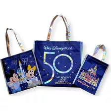 Disney Aniversario 50 Bolsa Mickey Parks Reutilizable Pack