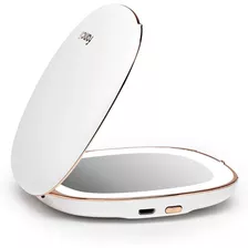 Fancii Compact Makeup Mirror With Natural Led Lights, 1x/ 10