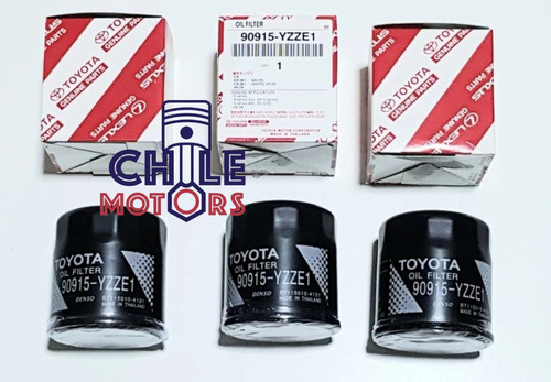 Filtro Aceite Original Oferta!!!!!(3pcs) Toyota Yaris-tercel Foto 3