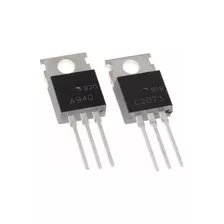 Transistor 5 Piezas A940 Y 5 Piezas C2073 En Total 10 Piezas
