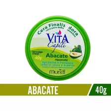 Cera Finalizadora Abacate Vita Capili Muriel 40 Gr Wxz