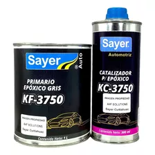 Primario Epóxico Gris 1l Kf-3750+catalizador 500 Ml Kc-3750