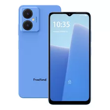 Celular Freeyond F9s Dual Sim 64 Gb Rom 6.6 Global 4g Lte 5000 Mah Batería 4 Gb Ram (2gb Ram + 2gb Extensión Ram) Android 13 Celular Smartphone Azul