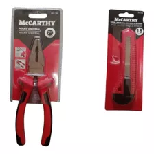 Alicate Pinza Universal Mccarthy 7 + Cutter De Regalo 