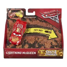 Carrinho Cars3 Cracy Mattel Relâmpago Mcqueen