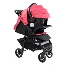 Coche Travel Sienna Bebesit Color Rosa Color Del Chasis Negro