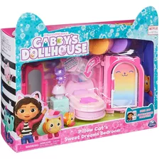 Gabby's Dollhouse - Playset De Luxo - Quarto Com Almofagata