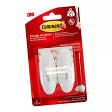 Pack X 2 Ganchos Medianos 3m Command 17068 Percha Adhesivo