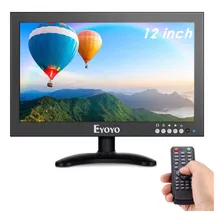 Eyoyo Monitor Cctv Hdmi Pequeno De 12 Pulgadas, Pantalla Led