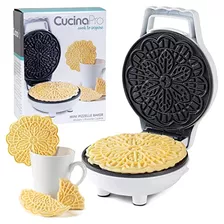 Máquina Eléctrica Hacer Pizzelles Miniatura, Hace Una...