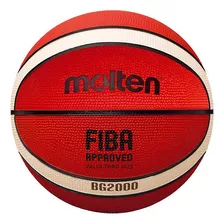 Bola De Basquete Molten Bg2000 Basketball Rubber Cover Fiba 