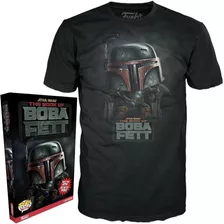 Star Wars May The 4th Boba Fett, Playera Pop! En Caja, Talla