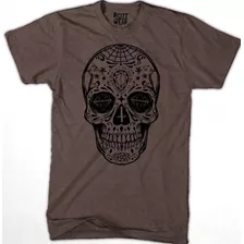 Calavera Dia De Muertos C Playera Rott Wear