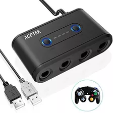 Agptek - Adaptador Para Mando De Videojuegos, Super Smash Br