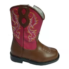 Bota Country Infantil Texana Feminina Menina Rodeio 8175