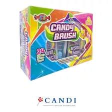 Candy Brush Dulce Con Sabores Frutales 24pzs Las Delicias