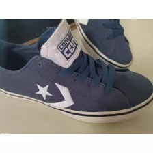 Tenis Converse Talla 23cm Marino Clasicos