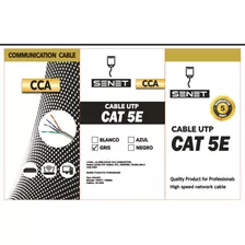 Bobina De Cable Utp Interiores Cat 5e 70/30